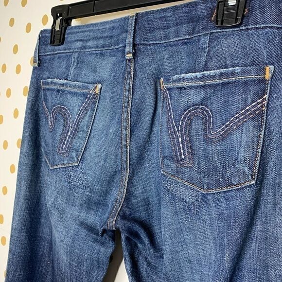 CITIZENS of Humanity Dunaway Flare Jeans Blue 26 - Picture 4 of 12